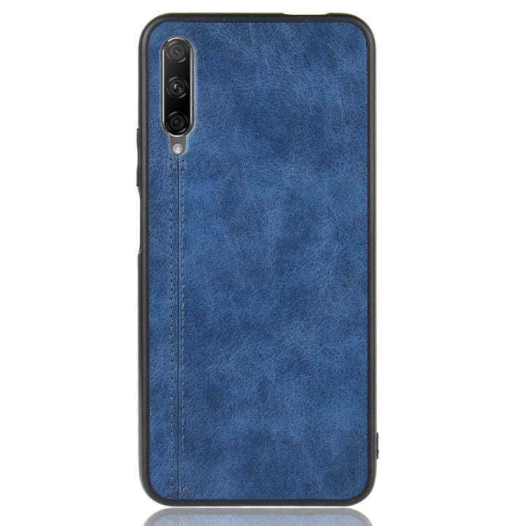 For Huawei Honor 9X Pro / 9X / Y9S Shockproof Sewing Cow Pattern Skin PC + PU + TPU Case