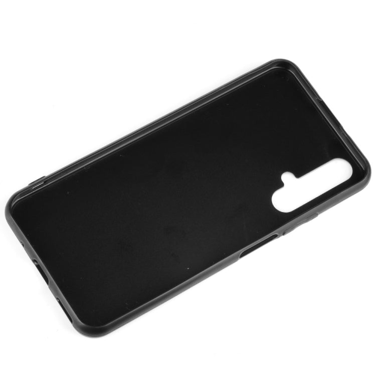 For Huawei Honor 20 Shockproof Sewing Cow Pattern Skin PC + PU + TPU Case