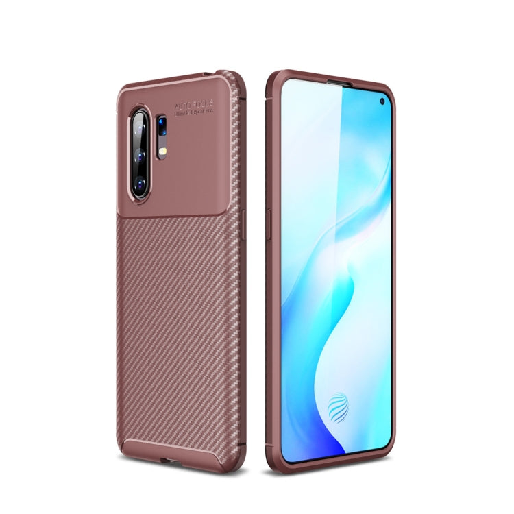 For Vivo X30 Pro Carbon Fiber Texture Shockproof TPU Case