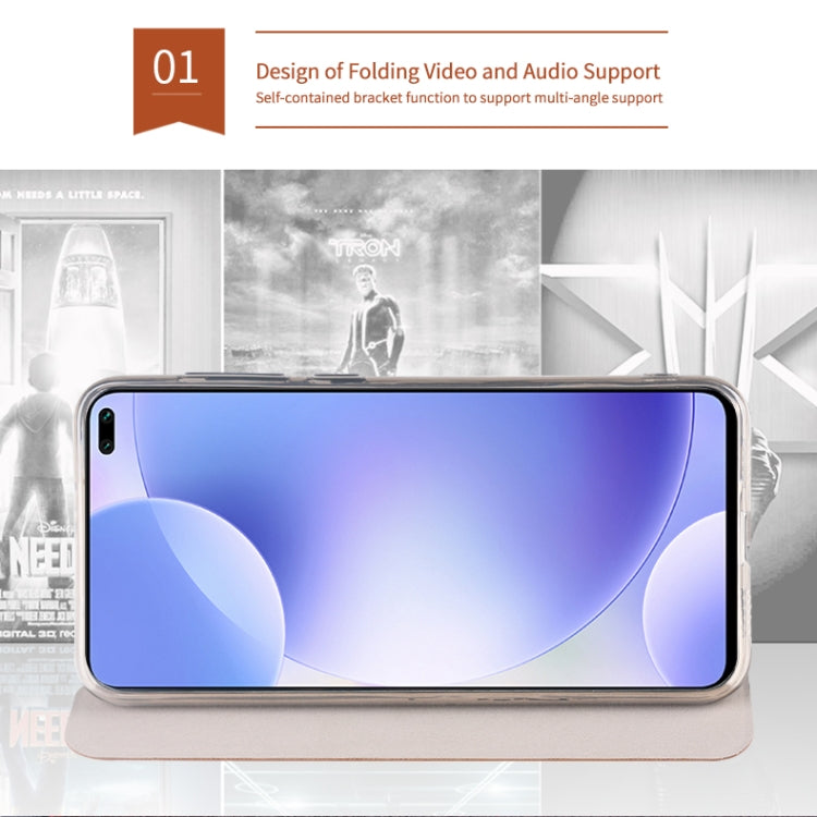 For Xiaomi RedMi K30 MOFI Rui Series Classical Leather Flip Leather Case With Bracket Embedded Steel Plate All-inclusive