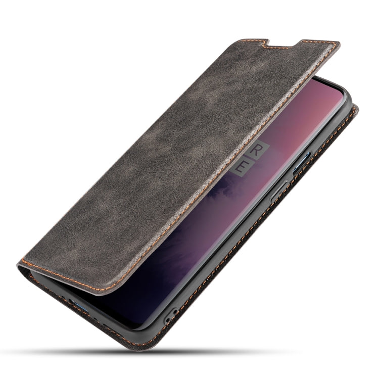 For Xiaomi Redmi 8A Retro Simple Ultra-thin Magnetic Leather Case with Holder & Card Slots & Lanyard