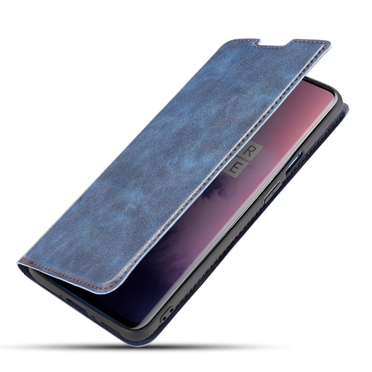 For Xiaomi Redmi 8A Retro Simple Ultra-thin Magnetic Leather Case with Holder & Card Slots & Lanyard