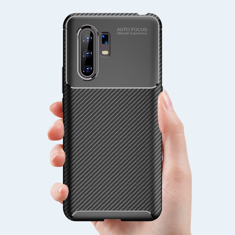For VIVO X30 Carbon Fiber Texture Shockproof TPU Case(Black)