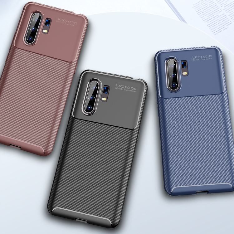 For VIVO X30 Carbon Fiber Texture Shockproof TPU Case(Black)