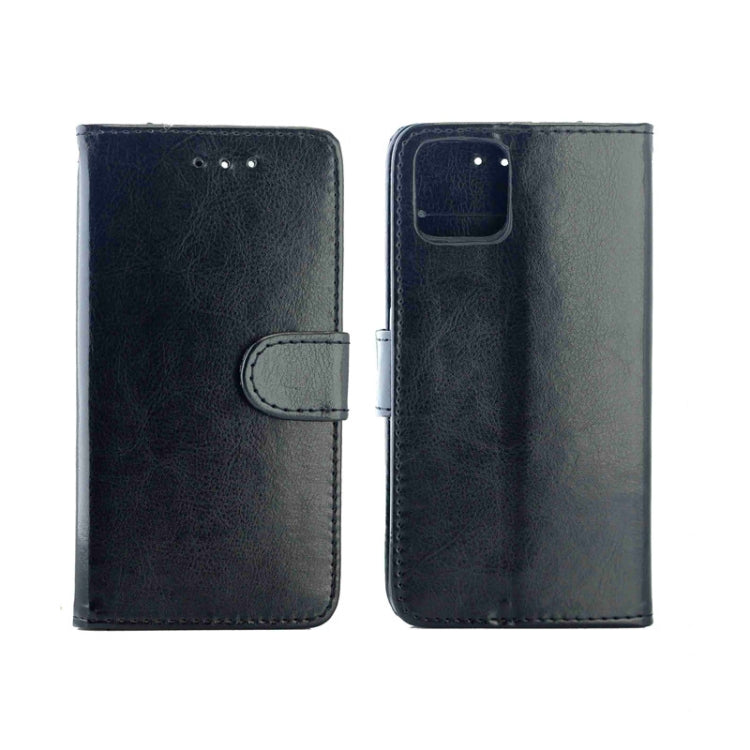 For Google Pixel4 Crazy Horse Texture Leather Horizontal Flip Protective Case with Holder & Card Slots & Wallet & Photo Frame