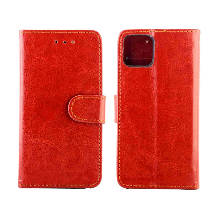 For Google Pixel4 Crazy Horse Texture Leather Horizontal Flip Protective Case with Holder & Card Slots & Wallet & Photo Frame