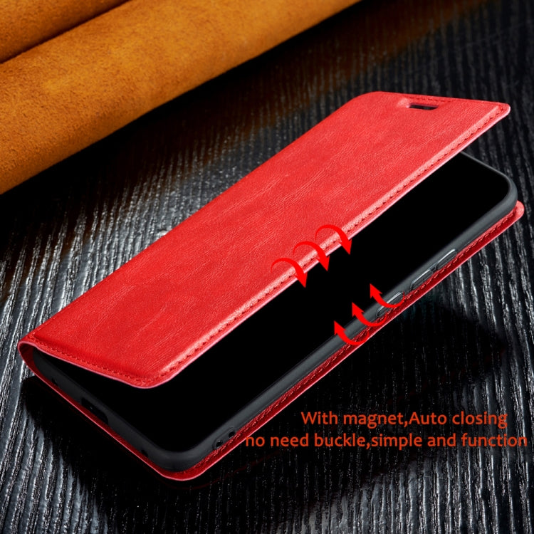 For Xiaomi Mi A3 Retro Simple Ultra-thin Magnetic Leather Case with Holder & Card Slots & Lanyard