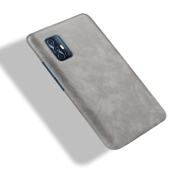 For Vivo V17 India Shockproof Litchi Texture PC + PU Case