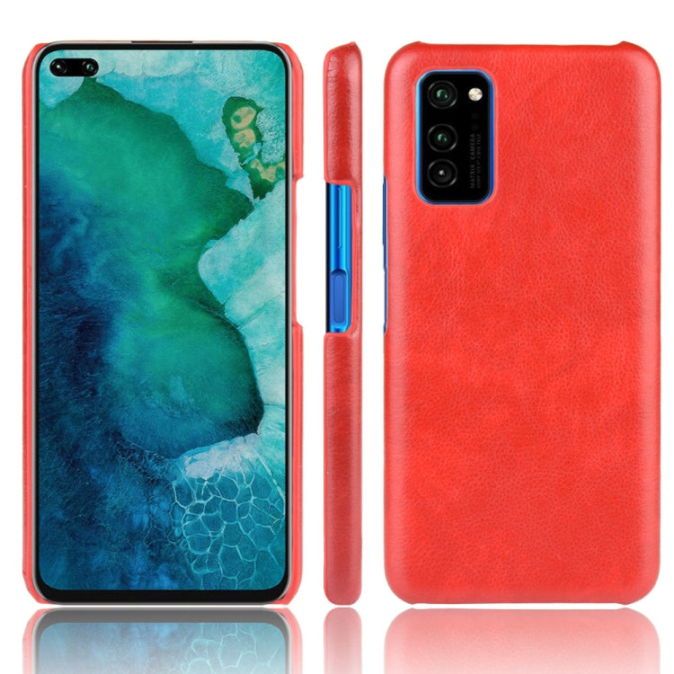 For Huawei Honor V30 Shockproof Litchi Texture PC + PU Case