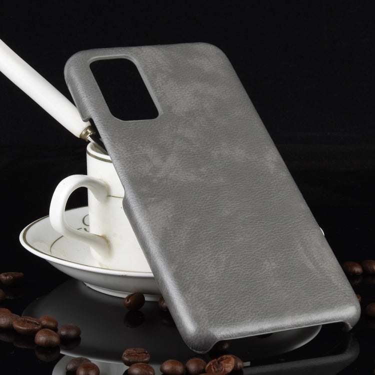 For Huawei Honor V30 Shockproof Litchi Texture PC + PU Case