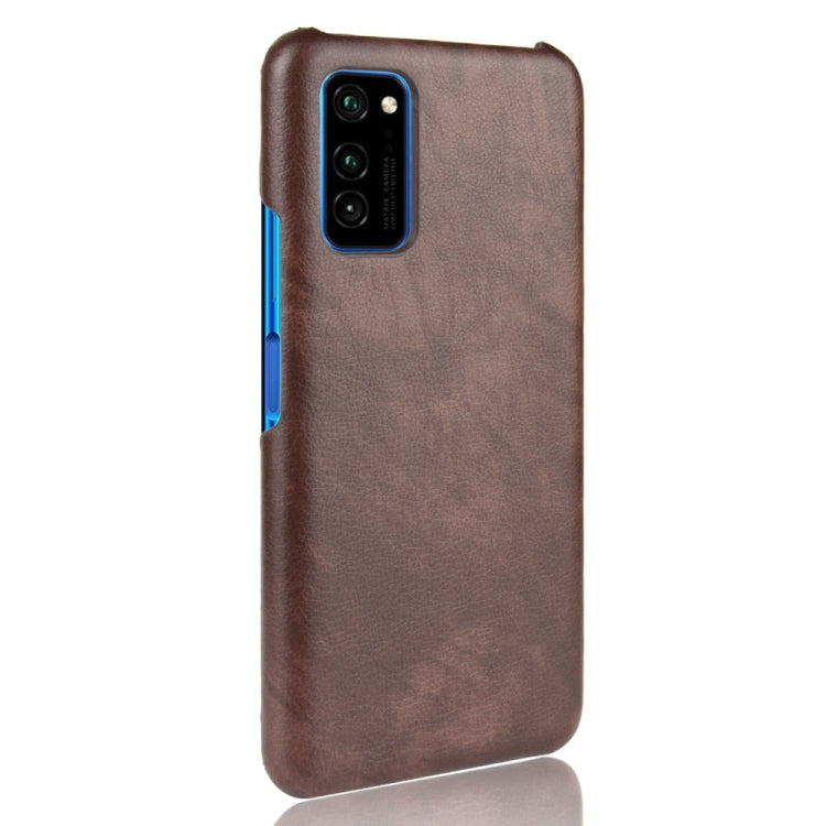 For Huawei Honor V30 Shockproof Litchi Texture PC + PU Case