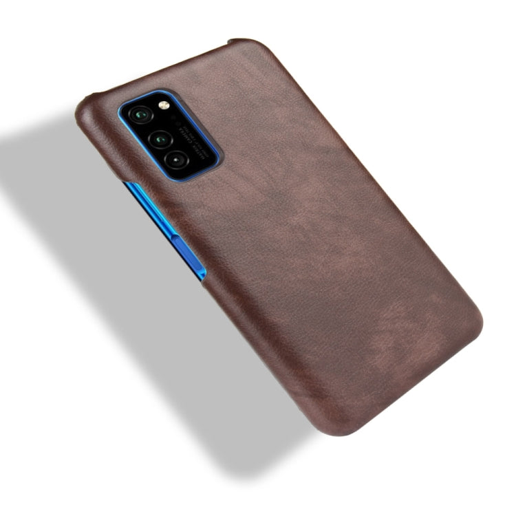 For Huawei Honor V30 Shockproof Litchi Texture PC + PU Case