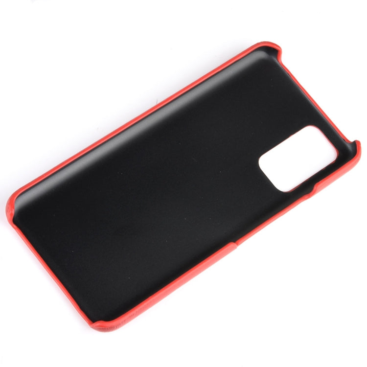 For Huawei Honor V30 Shockproof Litchi Texture PC + PU Case