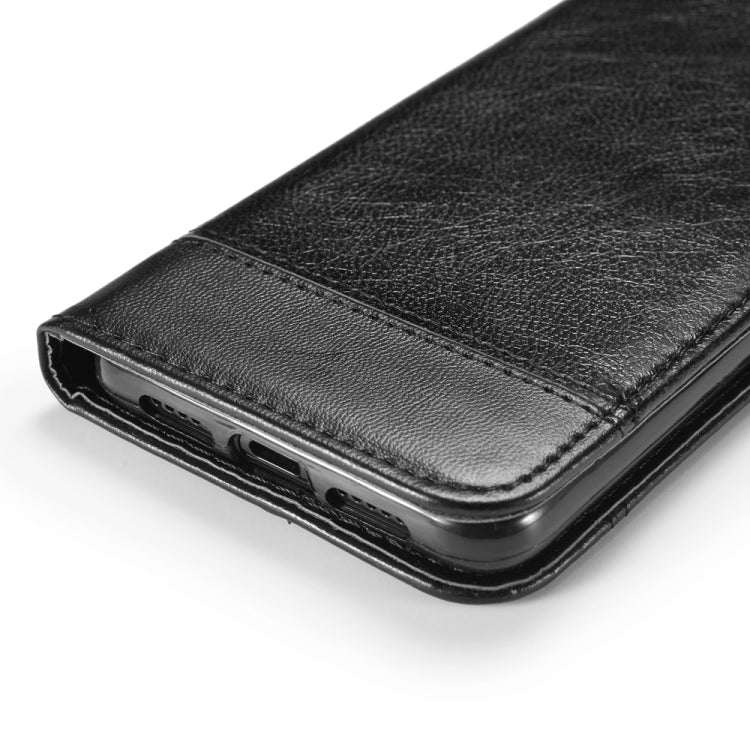 For Huawei Mate 20 Pro Double-sided Absorption Splicing Horizontal Flip Leather Case with Holder Card Slots Lanyard