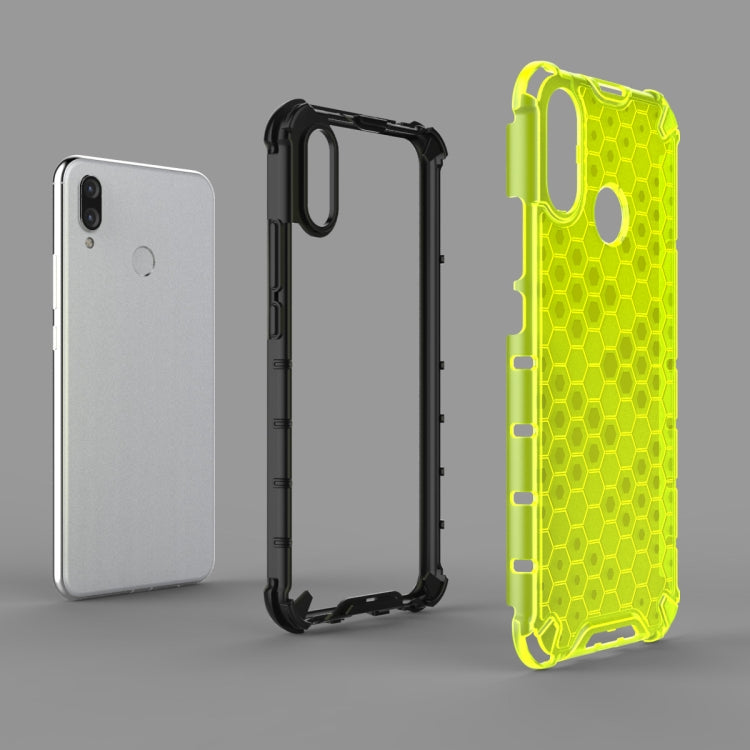 For Huawei Nova 3i Shockproof Honeycomb PC + TPU Case