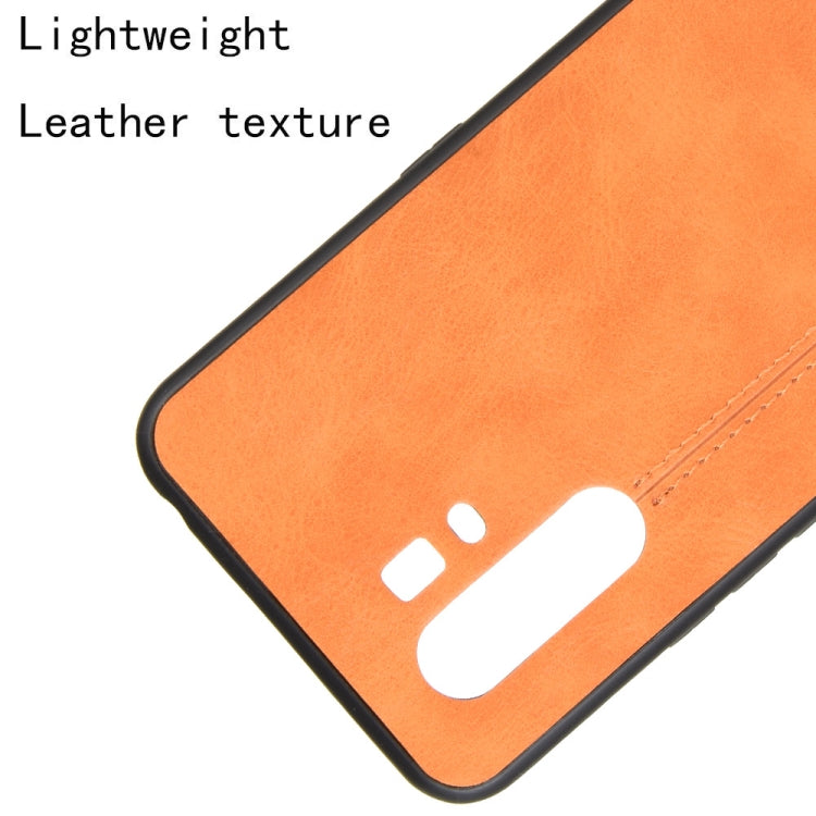 For Vivo X30 Pro Shockproof Sewing Cow Pattern Skin PC + PU + TPU Case