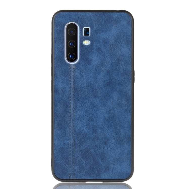 For Vivo X30 Pro Shockproof Sewing Cow Pattern Skin PC + PU + TPU Case