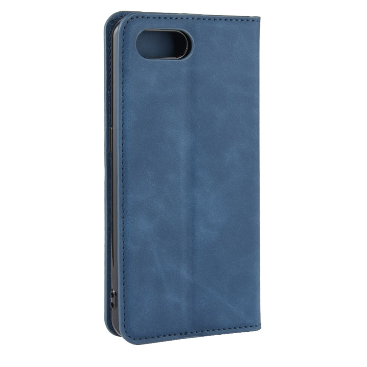 For Oppo Reno A   Retro-skin Business Magnetic Suction Leather Case with Holder & Card Slots & Wallet