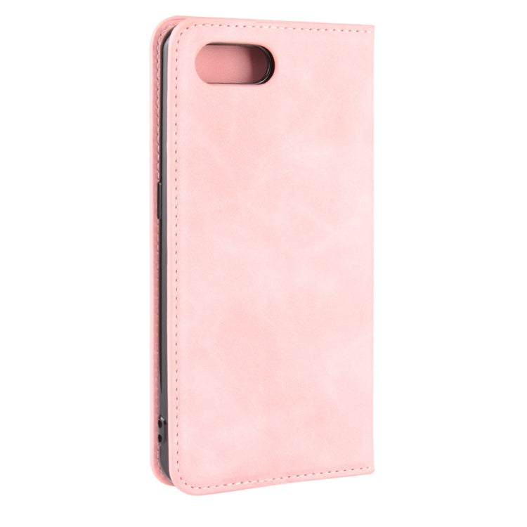 For Oppo Reno A   Retro-skin Business Magnetic Suction Leather Case with Holder & Card Slots & Wallet