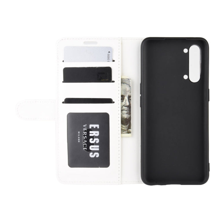 For Oppo Reno3 5G R64 Texture Single Horizontal Flip Protective Case with Holder & Card Slots & Wallet& Photo Frame