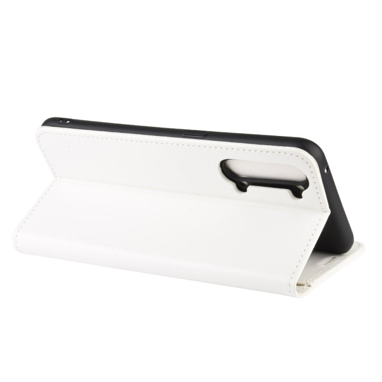 For Oppo Reno3 5G R64 Texture Single Horizontal Flip Protective Case with Holder & Card Slots & Wallet& Photo Frame