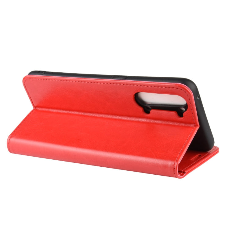 For Oppo Reno3 5G R64 Texture Single Horizontal Flip Protective Case with Holder & Card Slots & Wallet& Photo Frame