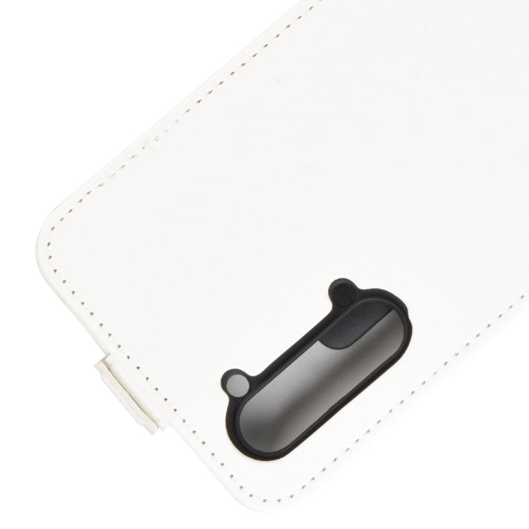 For Oppo Reno3 5G R64 Texture Single Vertical Flip Leather Protective Case with Card Slots & Photo Frame