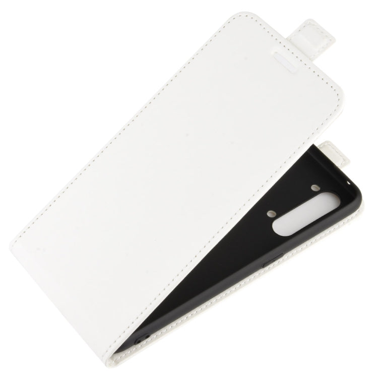 For Oppo Reno3 5G R64 Texture Single Vertical Flip Leather Protective Case with Card Slots & Photo Frame