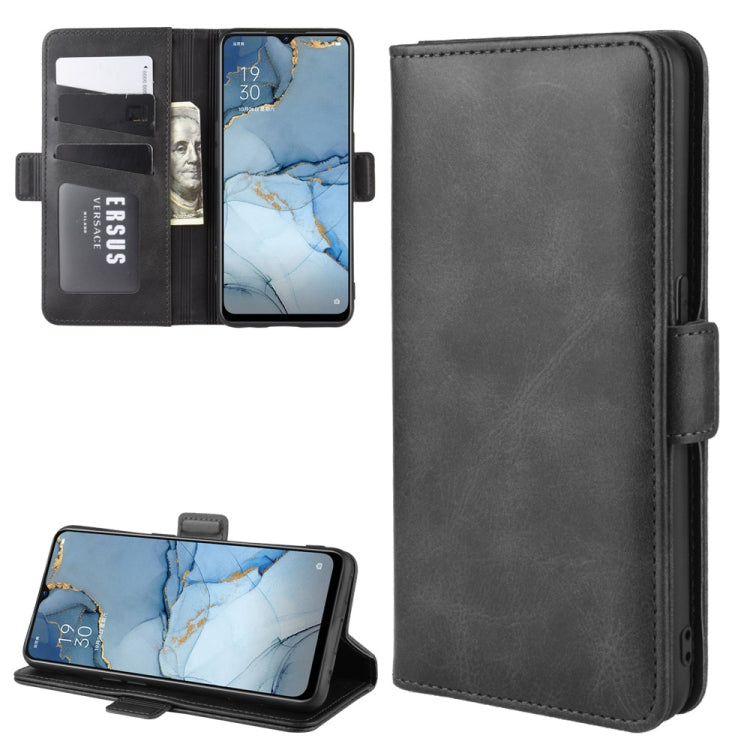 For Oppo Reno3 5G Dual-side Magnetic Buckle Horizontal Flip Leather Case with Holder & Card Slots & Wallet
