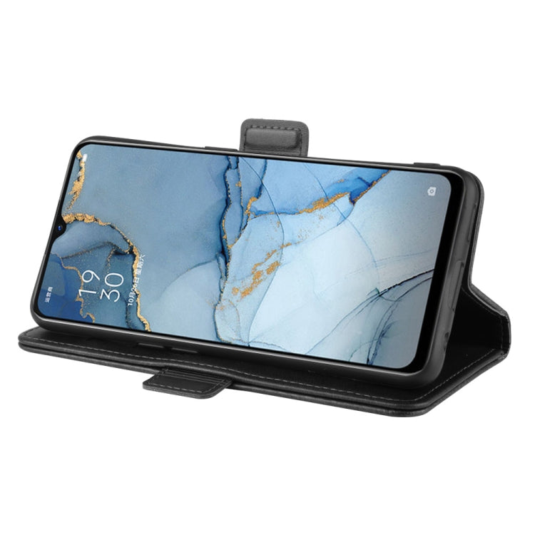 For Oppo Reno3 5G Dual-side Magnetic Buckle Horizontal Flip Leather Case with Holder & Card Slots & Wallet