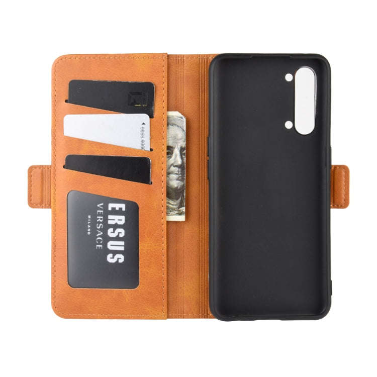 For Oppo Reno3 5G Dual-side Magnetic Buckle Horizontal Flip Leather Case with Holder & Card Slots & Wallet