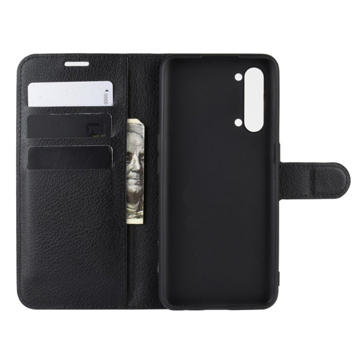 For Oppo Reno3 5G Litchi Texture Horizontal Flip Protective Case with Holder & Card Slots & Wallet