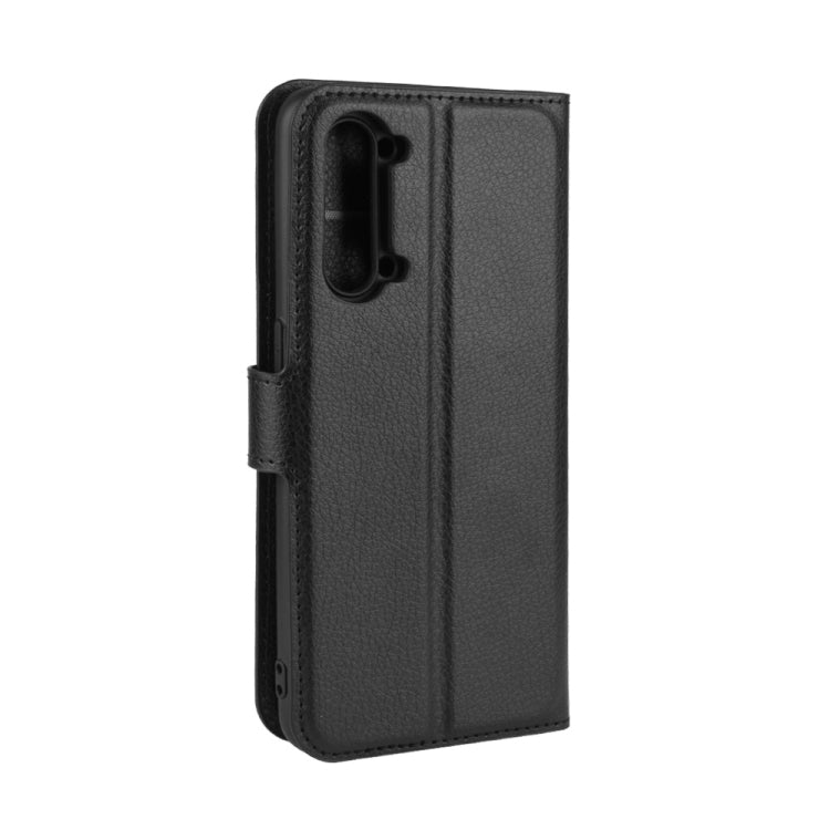For Oppo Reno3 5G Litchi Texture Horizontal Flip Protective Case with Holder & Card Slots & Wallet