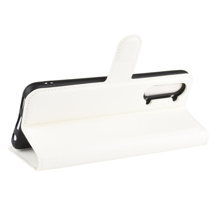 For Oppo Reno3 5G Litchi Texture Horizontal Flip Protective Case with Holder & Card Slots & Wallet