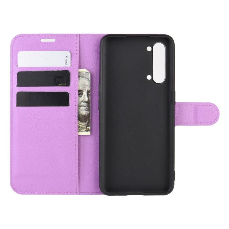 For Oppo Reno3 5G Litchi Texture Horizontal Flip Protective Case with Holder & Card Slots & Wallet