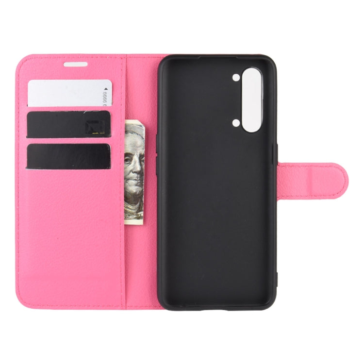 For Oppo Reno3 5G Litchi Texture Horizontal Flip Protective Case with Holder & Card Slots & Wallet