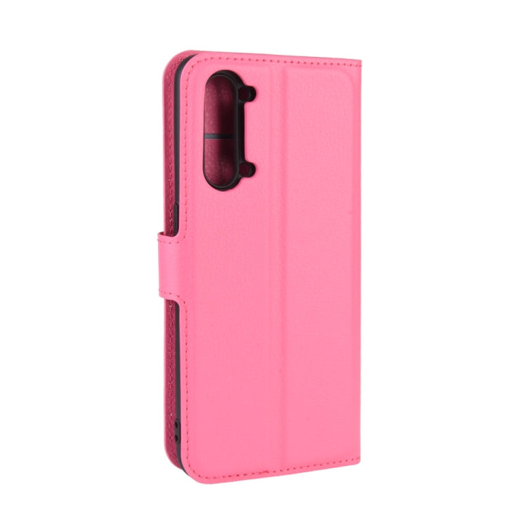 For Oppo Reno3 5G Litchi Texture Horizontal Flip Protective Case with Holder & Card Slots & Wallet