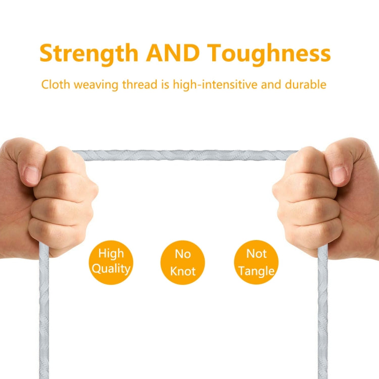 ENKAY ENK-CB303 Cloth Weaving Thread USB to Micro USB Data Transfer Charging Cable