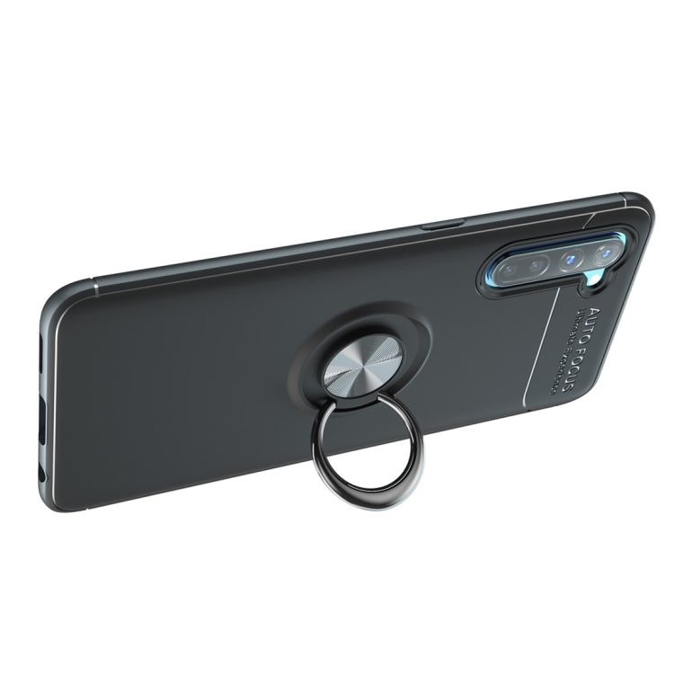 For OPPO Reno3 Metal Ring Holder 360 Degree Rotating TPU Case