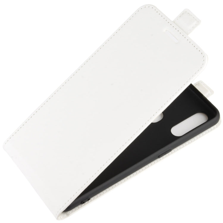 For Oppo A8 R64 Texture Single Vertical Flip Leather Protective Case with Card Slots & Photo Frame