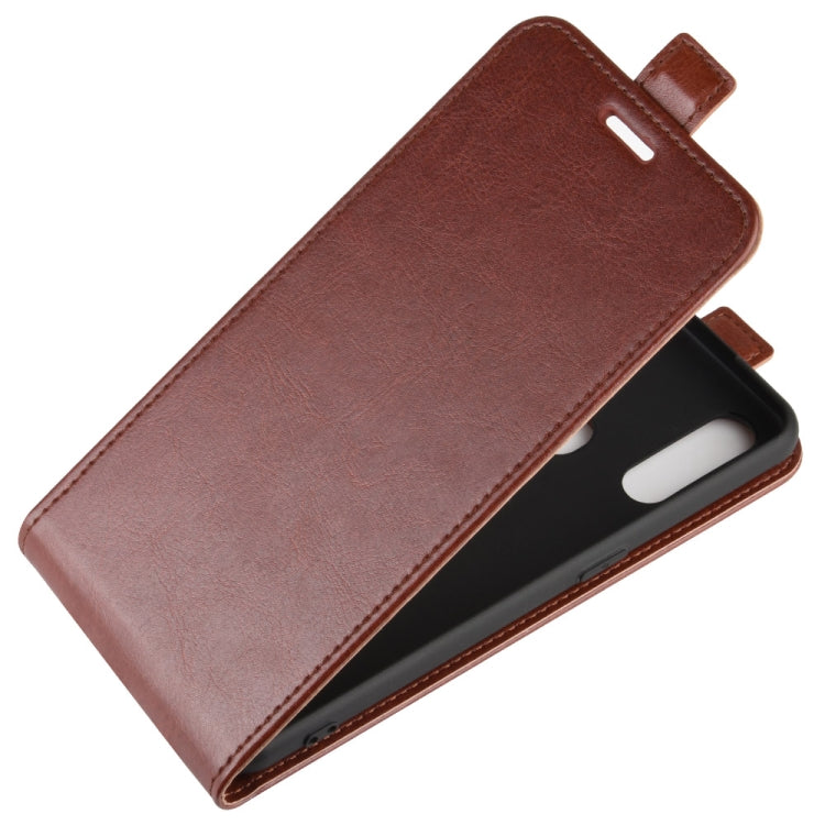 For Oppo A8 R64 Texture Single Vertical Flip Leather Protective Case with Card Slots & Photo Frame