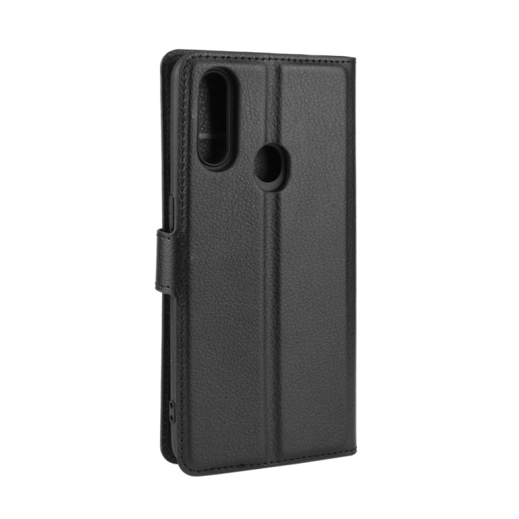 For Oppo A8 Litchi Texture Horizontal Flip Protective Case with Holder & Card Slots & Wallet