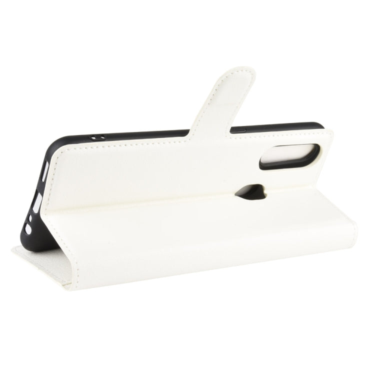 For Oppo A8 Litchi Texture Horizontal Flip Protective Case with Holder & Card Slots & Wallet