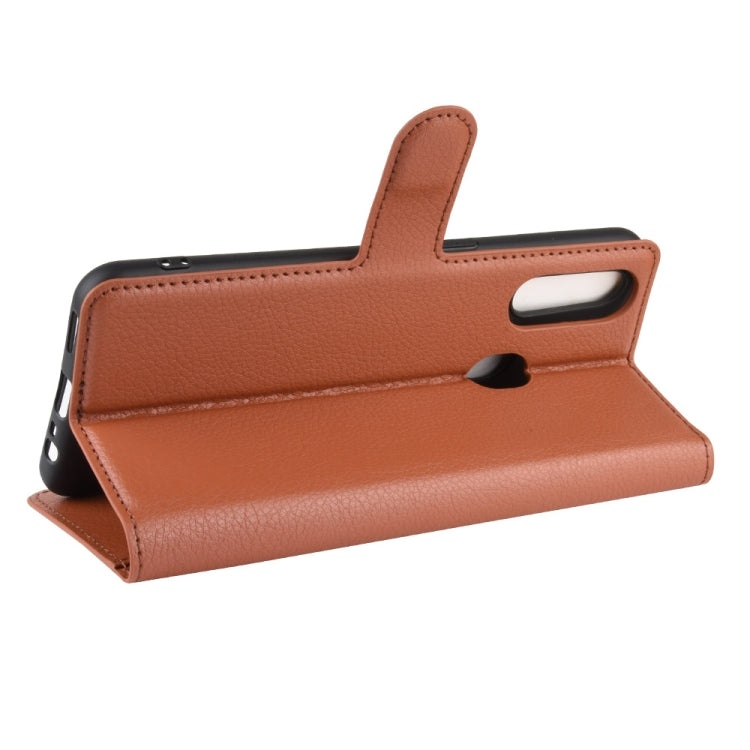 For Oppo A8 Litchi Texture Horizontal Flip Protective Case with Holder & Card Slots & Wallet