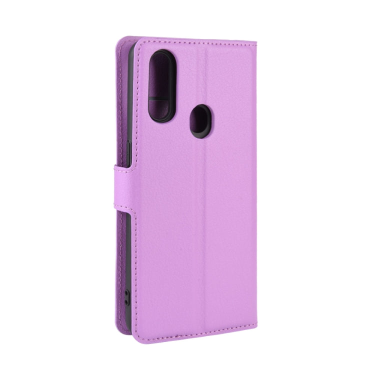For Oppo A8 Litchi Texture Horizontal Flip Protective Case with Holder & Card Slots & Wallet