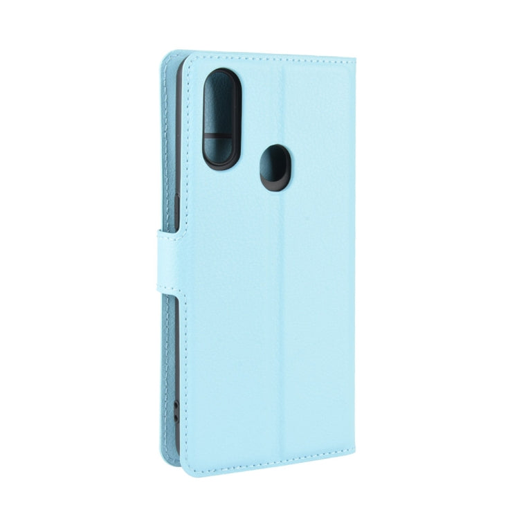 For Oppo A8 Litchi Texture Horizontal Flip Protective Case with Holder & Card Slots & Wallet