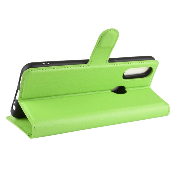 For Oppo A8 Litchi Texture Horizontal Flip Protective Case with Holder & Card Slots & Wallet