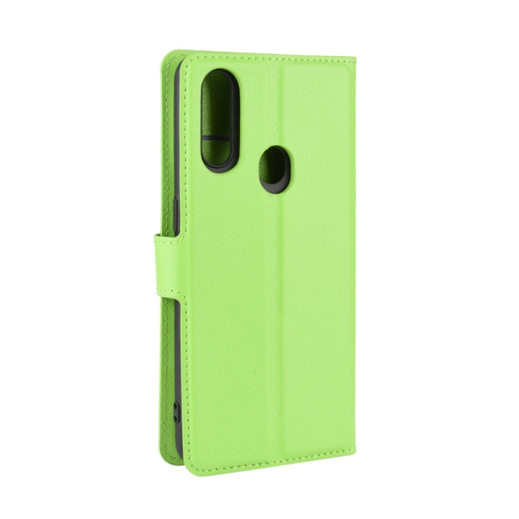 For Oppo A8 Litchi Texture Horizontal Flip Protective Case with Holder & Card Slots & Wallet