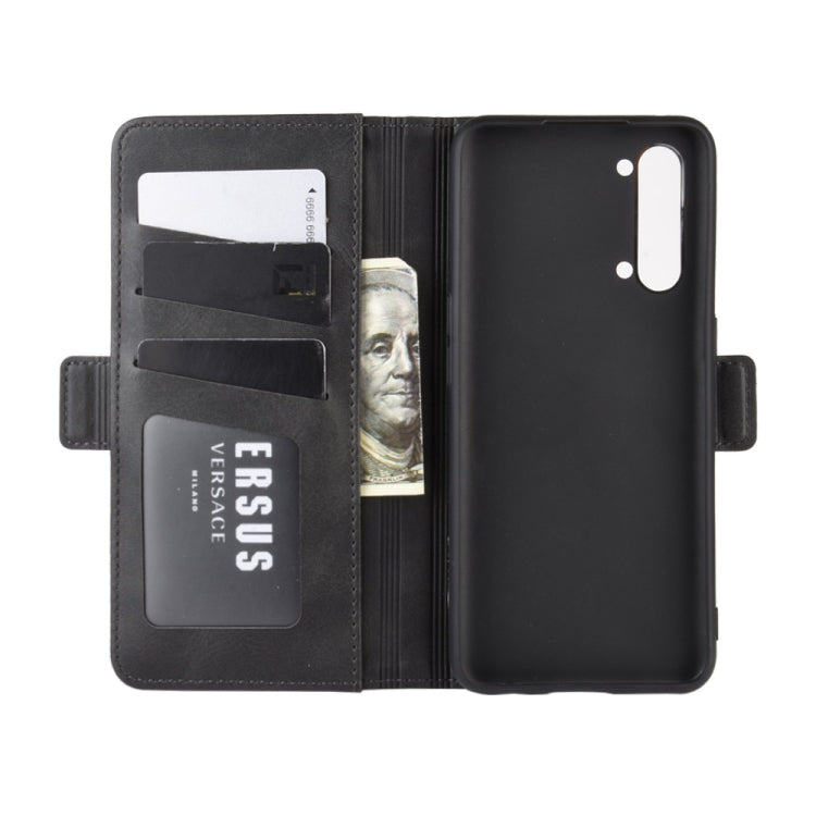 For OPPO Reno3 Dual-side Magnetic Buckle Horizontal Flip Leather Case with Holder & Card Slots & Wallet & Photo Frame