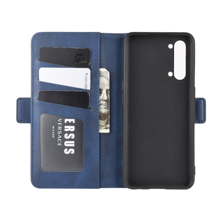 For OPPO Reno3 Dual-side Magnetic Buckle Horizontal Flip Leather Case with Holder & Card Slots & Wallet & Photo Frame